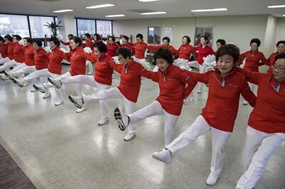 International Women's Day: Ageing Cheerleaders Offer Glimpse of World's Longest-living Women