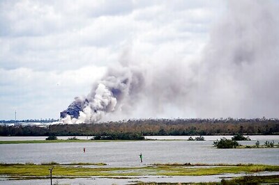 Chlorine Plant Fire Has Residents Sheltering After Hurricane