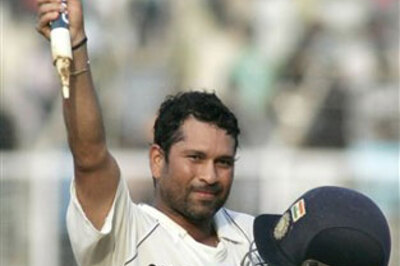 In pics: Sachin's 'very, very special' century
