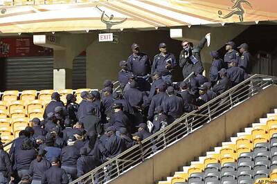 WC security: England fan incident 'orchestrated'