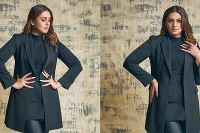 Huma Qureshi In All-Black Outfit Looks Classy Yet Fierce In Every Way