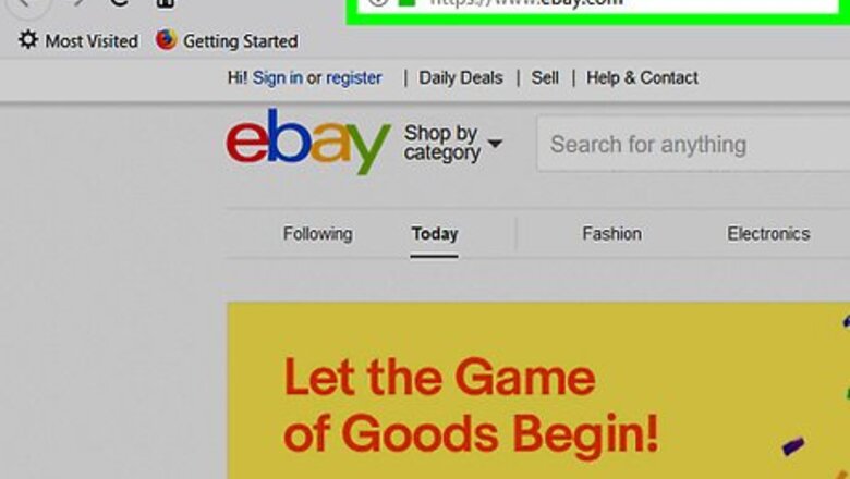 How to Accept a Payment on eBay