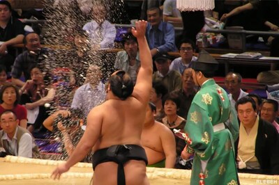 iPad the right fit for giant sumo wrestlers