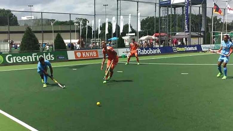 Indian hockey juniors lose 1-2 against Dutch