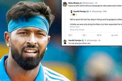 Cricket Fan Tags Wrong Hardik Pandya Exploring Kenya, Hilarious Exchange Goes Viral