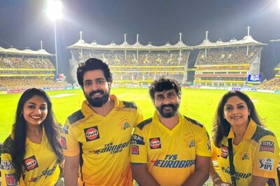 Team Let’s Get Married Was In Chennai Stadium To Support Their Producer MS Dhoni