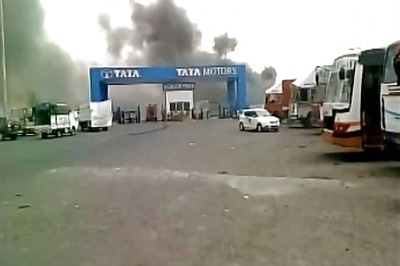 Fire at Tata Nano's Vendor Park in Sanand; No Casualties