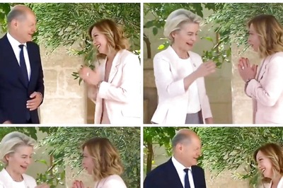 'Namaste Goes Global' As Italy PM Meloni Welcomes G7 Guests In Desi Style; Internet In Awe Of Her Gesture