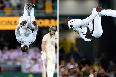 AUS vs WI: Kevin Sinclair Brings Out Backflip Celebration After Maiden Test Wicket | WATCH