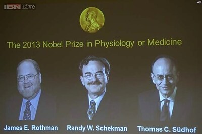 Medicine Nobel winners: Rothman, Schekman, Sudhof