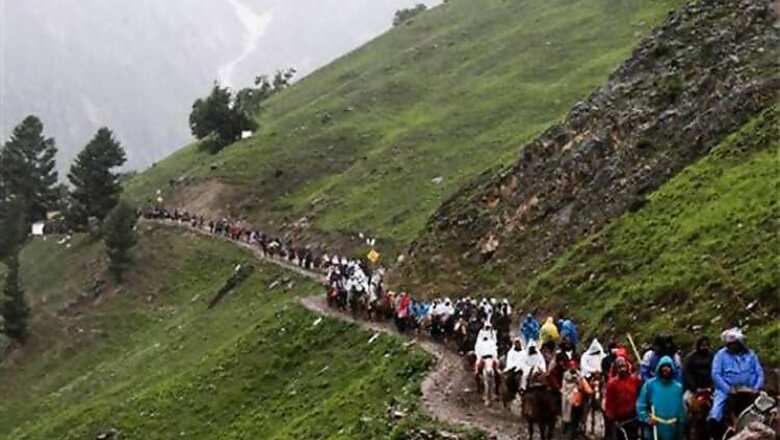 Batch of 449 pilgrims leave Jammu for Amarnath
