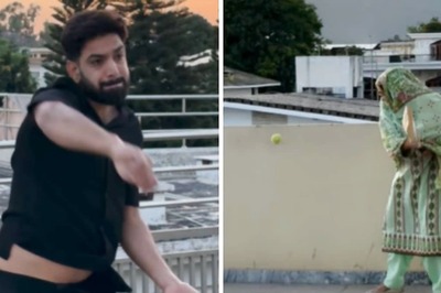 'Man's Winning At Life': Fans React to Heartwarming Video of Pakistan Pacer Haris Rauf Playing Cricket With Mother