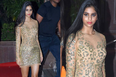 Suhana Khan Looks Glamorous in a Monisha Jaising Number; See Pics