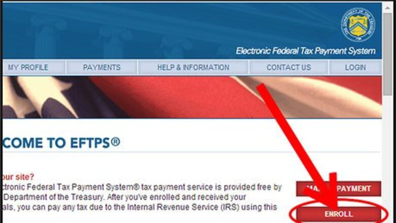 How to Sign up for an EFTPS Account