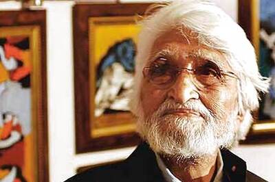 MF Husain's 'Bhopal' up for auction in UK