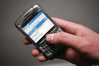 Young Australians check Facebook during toilet break