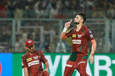 IPL 2023: Naveen-ul-Haq Hits Back at Eden Gardens Fans With 'Finger on Lips' Gesture