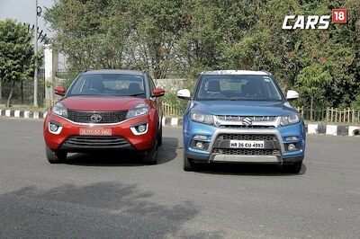 Maruti Suzuki Vitara Brezza Vs Tata Nexon Comparison - Price, Mileage and More - Watch Video