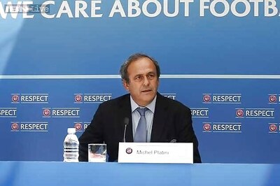 FIFA contender Michael Platini refuses to talk election issues