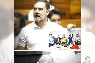 Sitharaman’s Facepalm At Gandhi’s 'Desh Ka Halwa' Remark On Budget Goes Viral | Watch