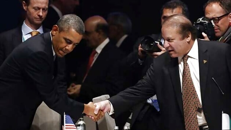 Pakistan PM Nawaz Sharif asks US President Barack Obama to take up Kashmir issue during India visit