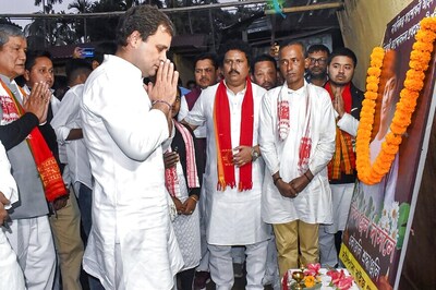 Rahul Gandhi Visits Homes of Two Persons Killed in Police Firing During Anti-CAA Protests in Assam