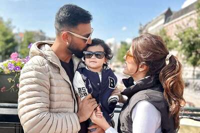 Krunal Pandya Shares Heartwarming Family Photo on His Son's First Birthday
