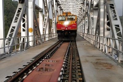 Indian Railways Operates First Goods Train Upto Manipur’s Kaimai Road Railway Station; Check Photos