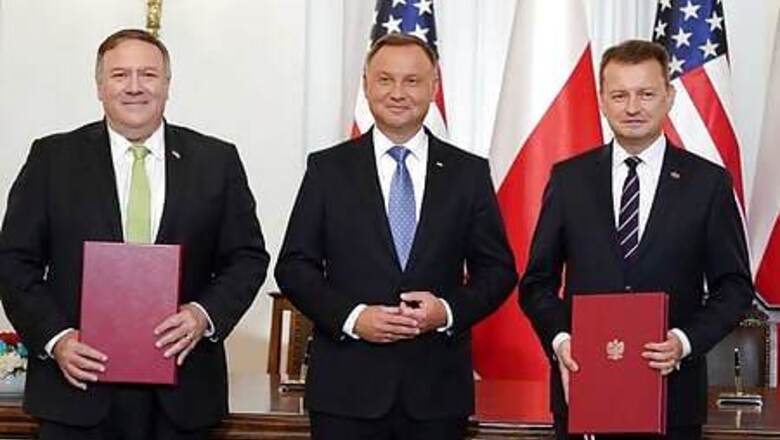 Pompeo meets Polish leaders, signs defence pact, discusses Belarus