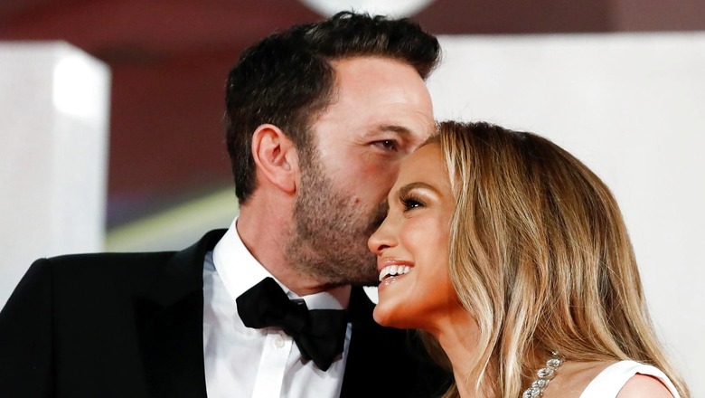 Ben Affleck, Jennifer Lopez Share Steamy Kiss As They Make Red Carpet Debut at Venice Film Festival