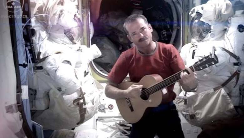Snapshot: NASA astronaut records the world's first music video from space