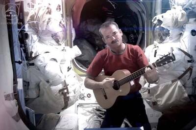 Snapshot: NASA astronaut records the world's first music video from space