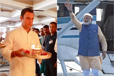 Curtains Down on Bitter Gujarat Campaign: Modi Makes Splash With Seaplane, Rahul Hopes for 'Zabardast' Result