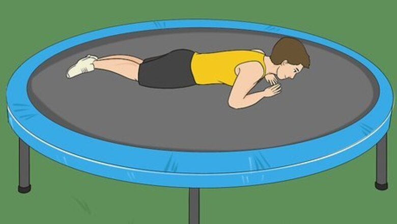 How to Do a Front Drop on the Trampoline