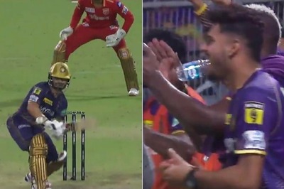 WATCH: Eden Crowd Goes Crazy, KKR Dugout Burst into Jubilant Celebration as Rinku Finishes off in Style