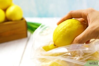 How to Freeze Lemons