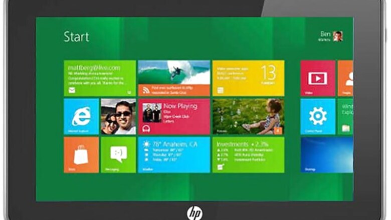 HP to launch Windows 8 tablet by the year end