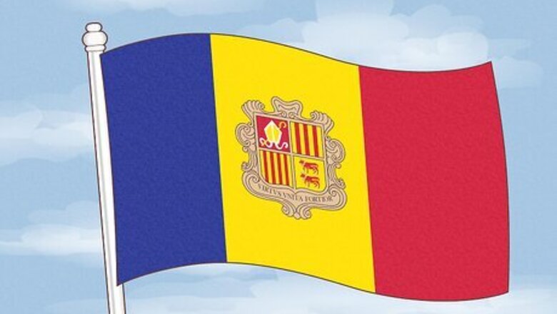 11 Countries with Yellow, Blue, and Red Flags