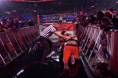 Watch: Seth Rollins Attacked By Fan on Entrance Ramp During WWE Raw