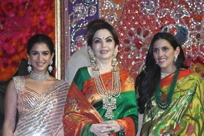 Ganesh Chaturthi 2023: Nita Ambani, Shloka Mehta and Radhika Merchant Shine Bright In Saris