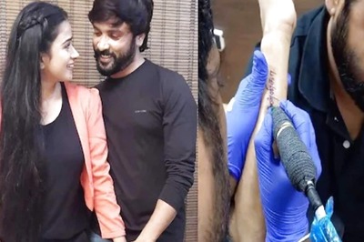 Newlyweds Snehan, Kannika Ravi Get Each Other’s Names Inked On Their Arms