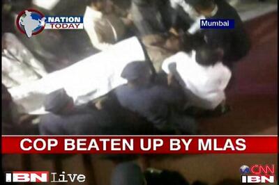 Maharashtra MLAs who thrashed policeman to appear before court