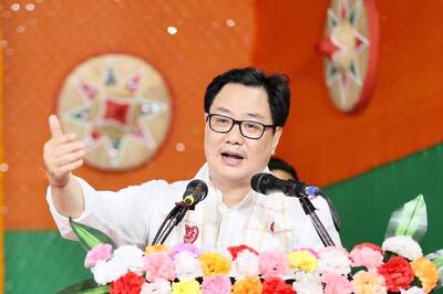 ‘Let Me Quote Nehru Himself…’: Law Minister Rijiju Slams Jairam Ramesh's ‘Historical Lie’ on Kashmir