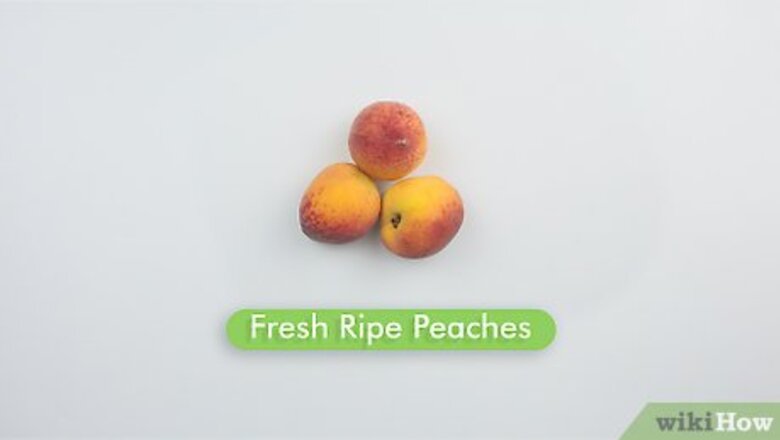 How to Freeze Peaches