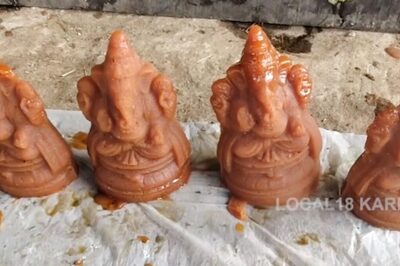 Mandya People Unveil Lord Ganesh Idols Made Of Jaggery