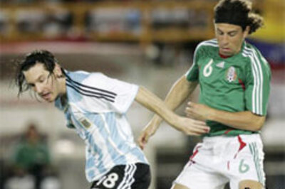 Argentina beat Mexico, meet Brazil in Copa final