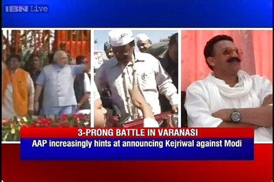 3-way battle for Varanasi: Narendra Modi vs Arvind Kejriwal vs Mukhtar Ansari