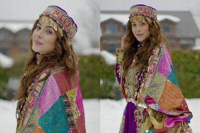 ​Shehnaaz Gill Posts Gorgeous Pic in Kashmir's Traditional Attire and Fans are Drooling Over It