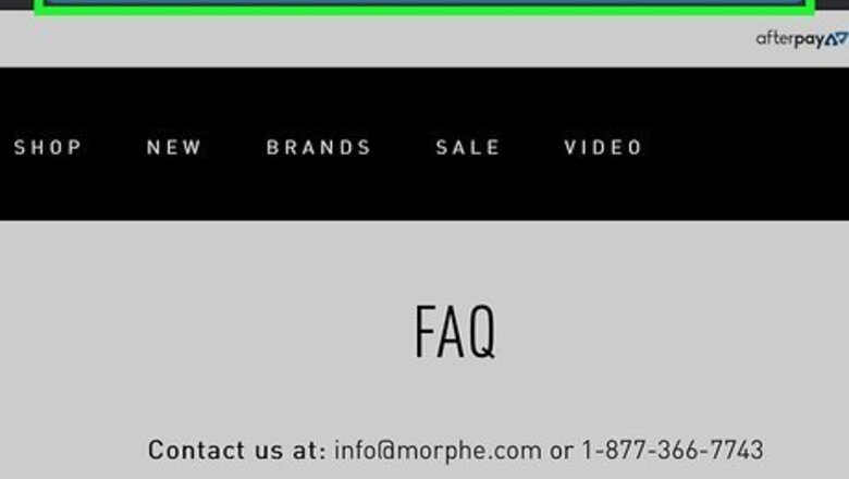 How to Contact Morphe