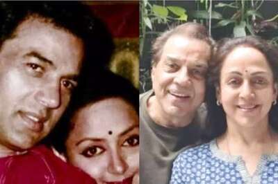 Hema Malini Holds Dharmendra Close in Pics As She Marks 43rd Anniversary, Calls It 'Wonderful Journey'